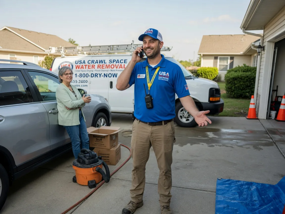 Crawl Space Water Removal Tingley, IA FAQs